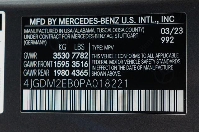 2023 Mercedes-Benz EQS EQS 450 4MATIC SUV - 23062880 - 61