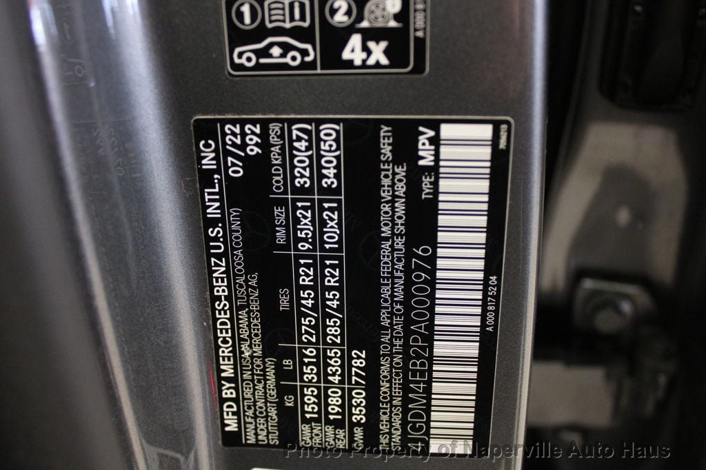 2023 MERCEDES-BENZ EQS-CLASS SUV - Image 58