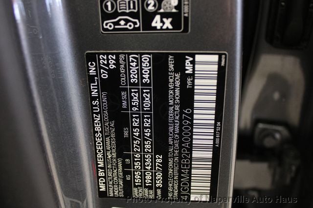 2023 Mercedes-Benz EQS EQS 580 4MATIC SUV - 22932304 - 57