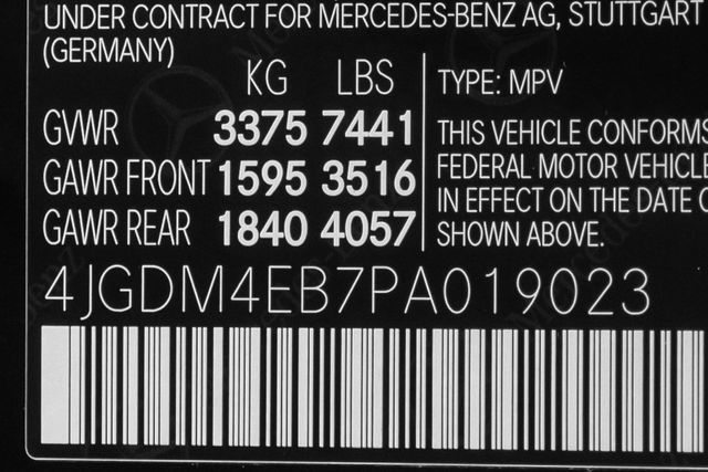 2023 Mercedes-Benz EQS EQS 580 4MATIC SUV - 23003747 - 44