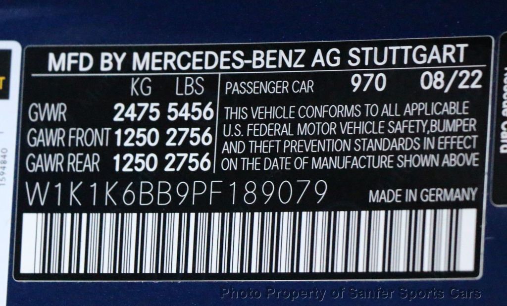 2023 Mercedes-Benz E-Class AMG E 53 4MATIC+ Cabriolet - 22337952 - 58