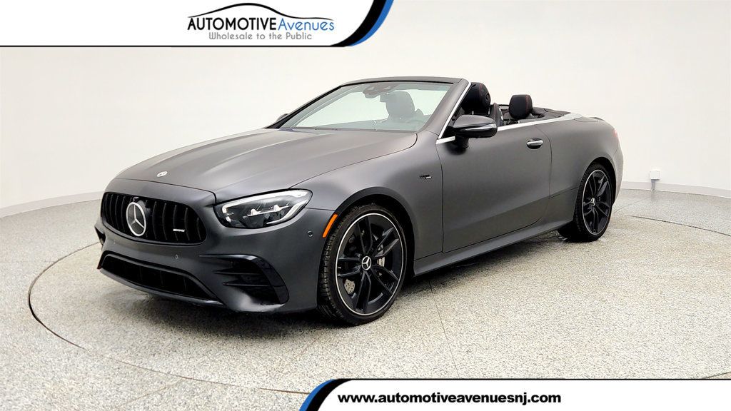 2023 Mercedes-Benz E-Class AMG E 53 4MATIC+ Cabriolet w/ Driver Assistance & Perf. Exhaust - 22983308 | Video 1