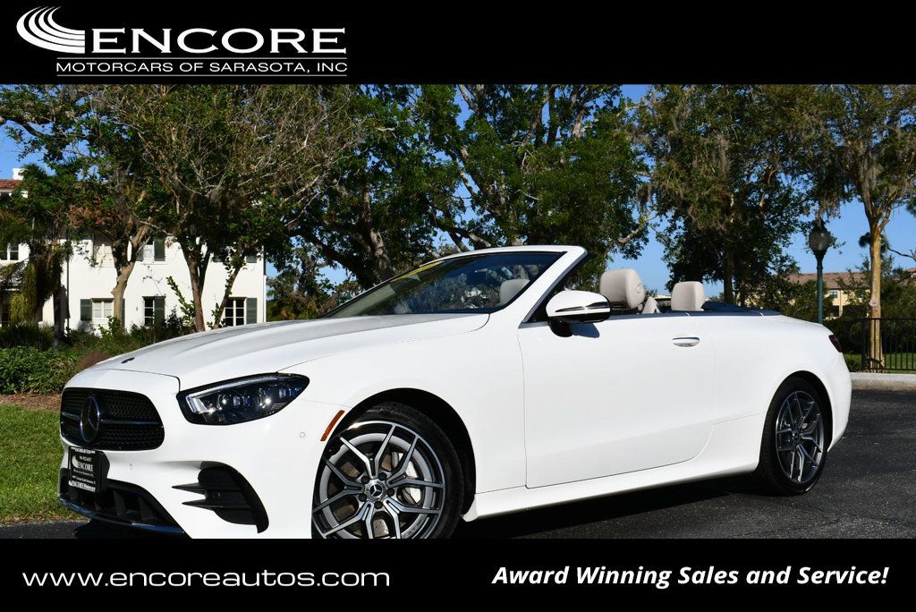 2023 Mercedes-Benz E-Class E 450 4MATIC Cabriolet W/AMG Line and Driver Assistance Packages - 22671073 | Video 1