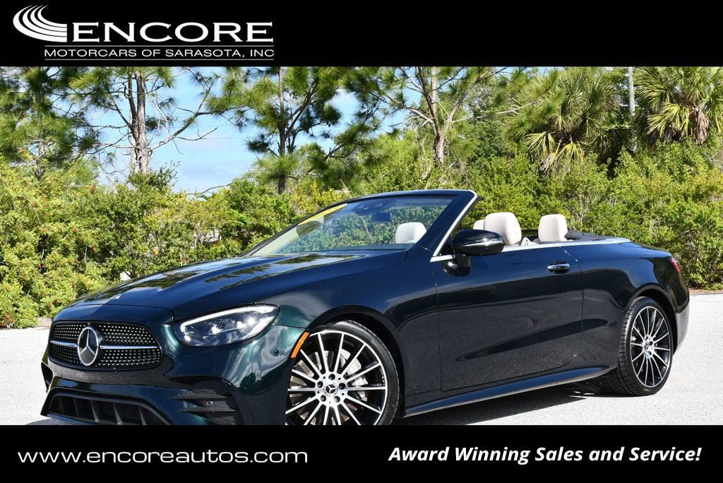 2023 Mercedes-Benz E-Class E 450 RWD Cabriolet W/AMG Line and Night Packages - 23000725 | Video 1