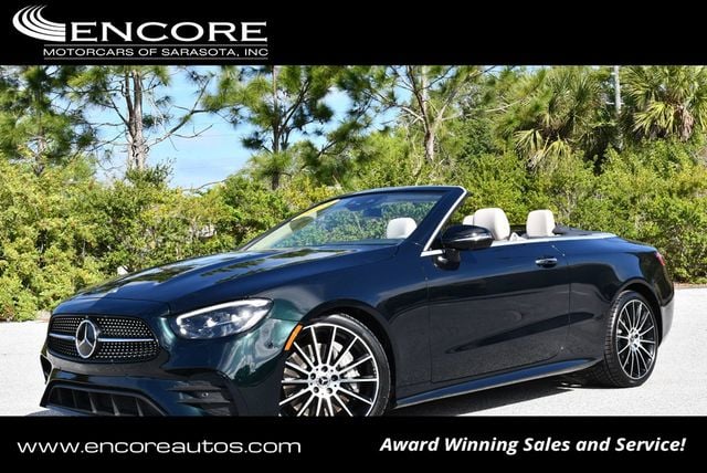2023 Mercedes-Benz E-Class E 450 RWD Cabriolet W/AMG Line and Night Packages - 23000725 - 0