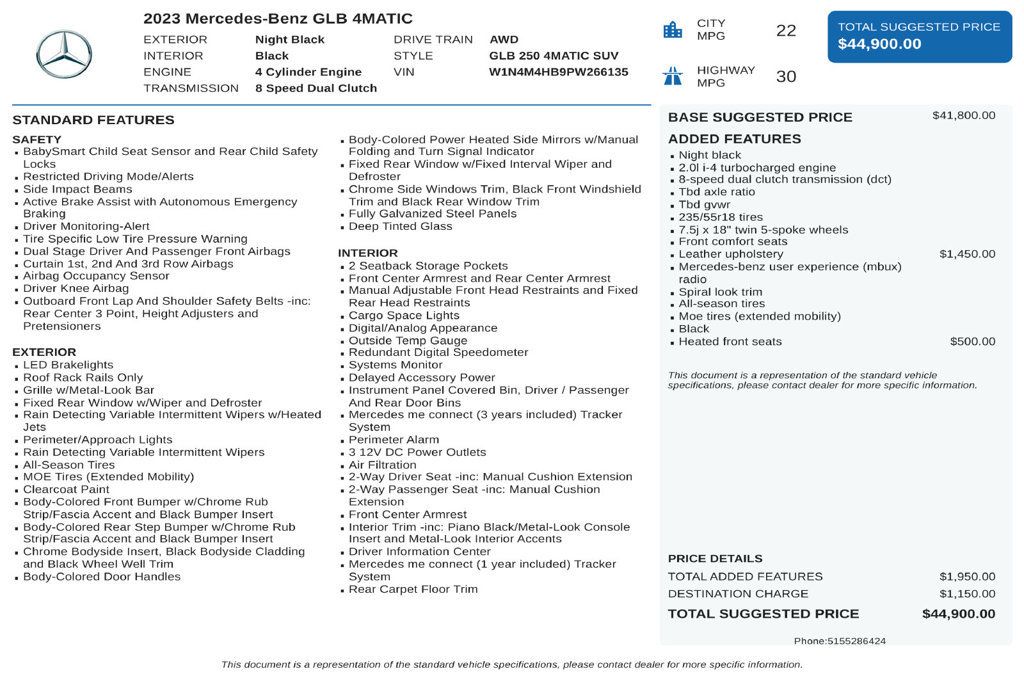 Mercedes-Benz GLB GLB 250 photo 3