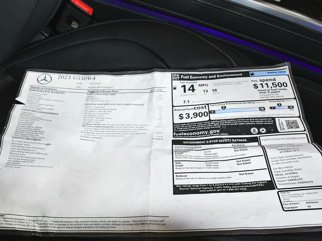 2023 Mercedes-Benz G-Class G 550 - 23016679 - 68