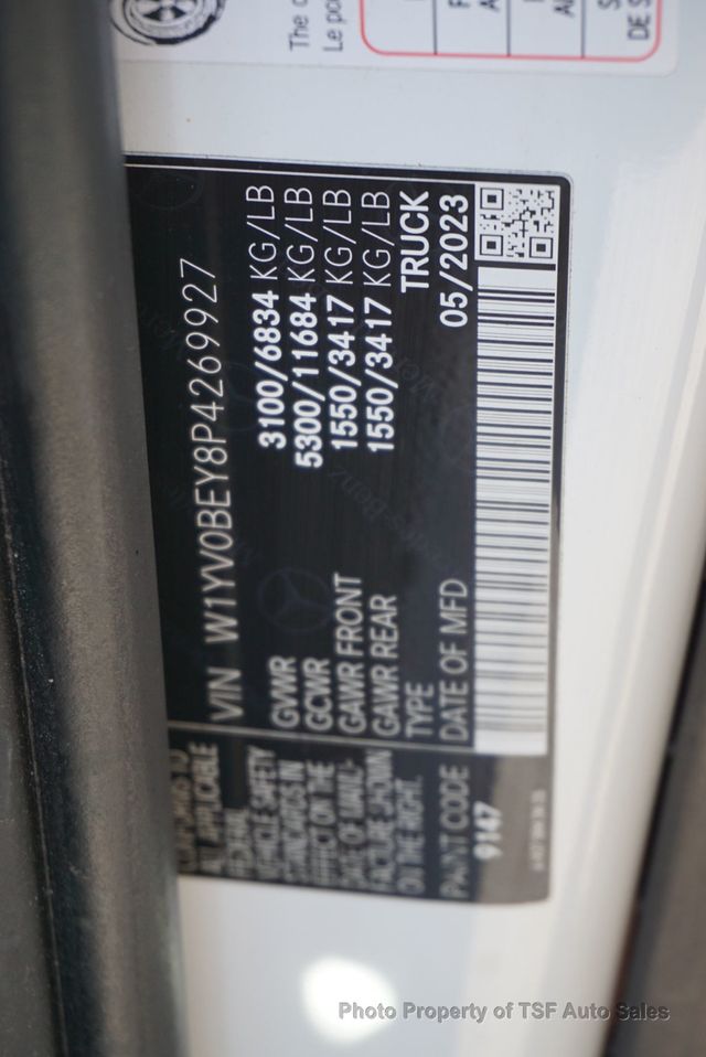 2023 Mercedes-Benz Metris Cargo Van Metris Cargo Van Standard Roof 126" Wheelbase - 23001292 - 40