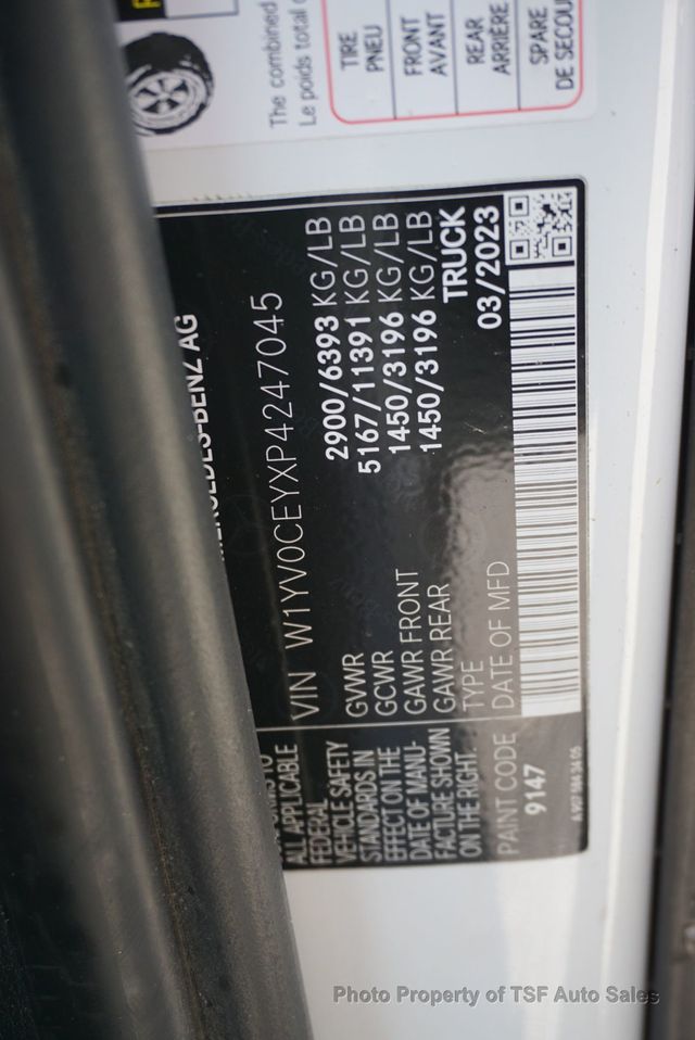 2023 Mercedes-Benz Metris Cargo Van Metris Cargo Van Standard Roof 135" WB LADDER RACKS SHELVES  - 23001287 - 38