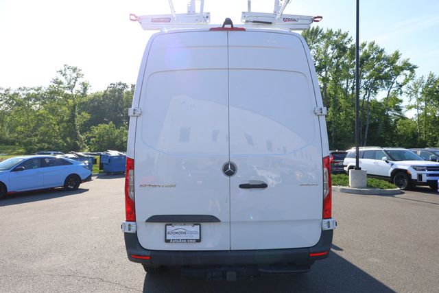 2023 Mercedes-Benz Sprinter Cargo Van 2500 High Roof I4 Gas 144'' RWD w/ Ladder Rack & Shelving - 23032861 - 3
