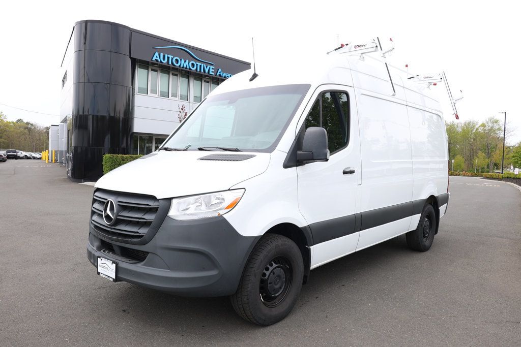 2023 Mercedes-Benz Sprinter Cargo Van 2500 HIGH  Roof I4 Gas 144'' RWD w/ Shelving, Driver Convenience - 23020168 | Video 1
