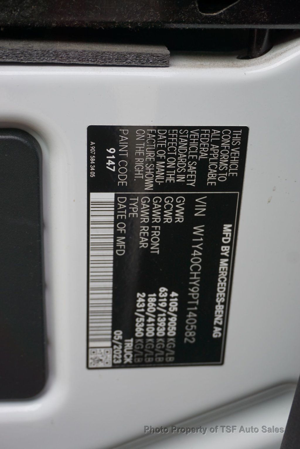 2023 Mercedes-Benz Sprinter Cargo Van 2500 High Roof I4 Gas 170" RWD - 22975934 - 38