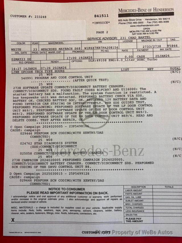 2023 Mercedes-Benz S-Class Maybach S 680 For Sale - 23028886 - 81