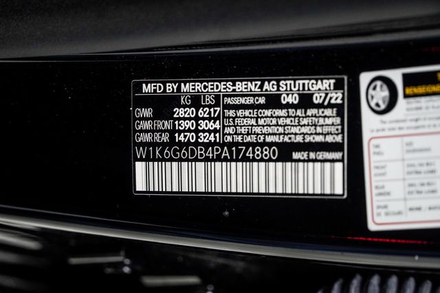 2023 Mercedes-Benz S-Class S 500 4MATIC Sedan - 23064119 - 52
