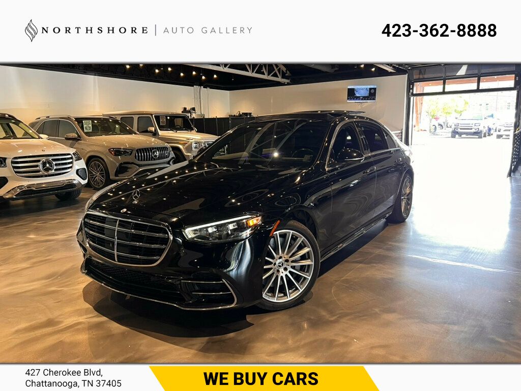 2023 Mercedes-Benz S-Class S500/AWD/Warmth&ComfortPkg/AMG Line/20"AMG Wheels/Htd&CldSts/NAV - 23008365 | Video 1