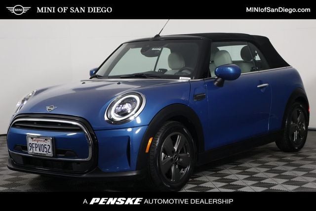 Used 2023 MINI Convertible Base with VIN WMW23DL01P3R05906 for sale in San Diego, CA