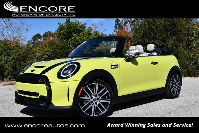 2023 MINI Cooper S Convertible W/Iconic Trim 2.0 and Touchscreen Navigation - 22971815 - 0