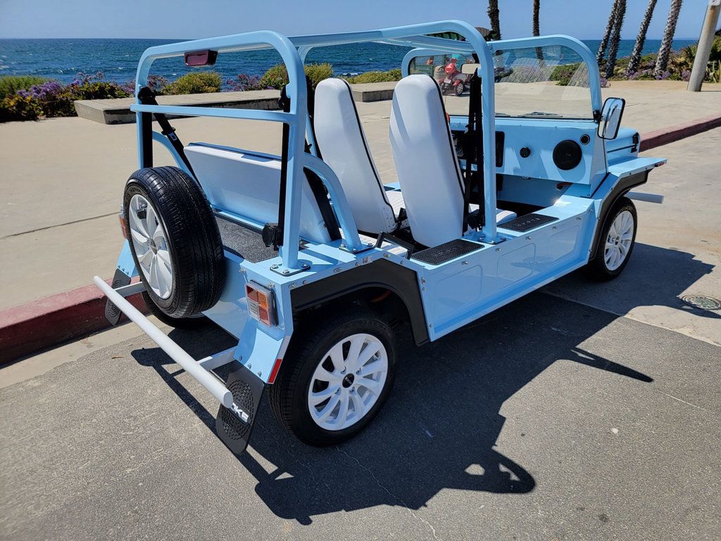 2023 MOKE America eMOKE Convertible Sky Blue! - 22412862 - 10