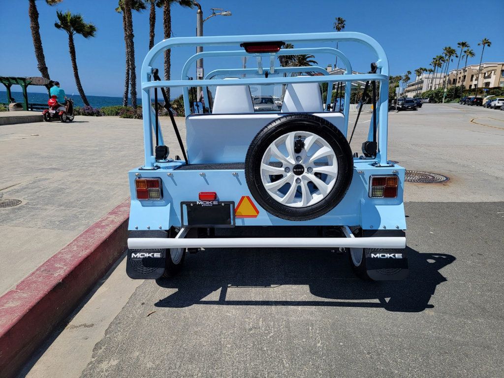 2023 MOKE America eMOKE Convertible Sky Blue! - 22412862 - 12