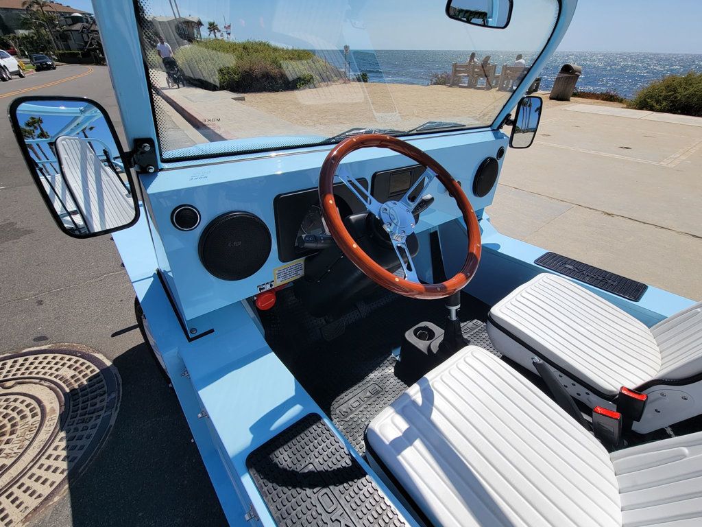 2023 MOKE America eMOKE Convertible Sky Blue! - 22412862 - 22