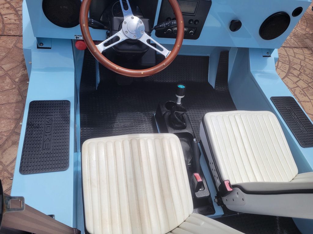 2023 MOKE America eMOKE Convertible Sky Blue! - 22412862 - 24