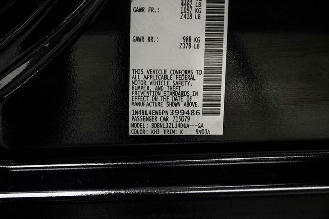 2023 Nissan Altima 2.5 SL AWD Sedan - 22992418 - 37