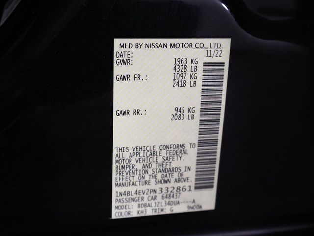 2023 Nissan Altima 2.5 SL Sedan - 22957361 - 51