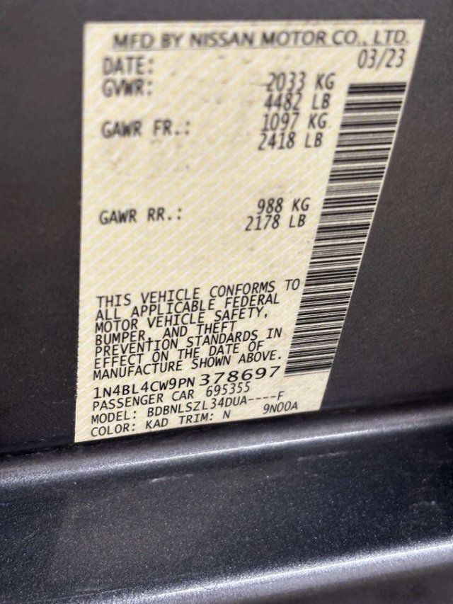 2023 Nissan Altima 2.5 SR AWD Sedan - 23020083 - 36