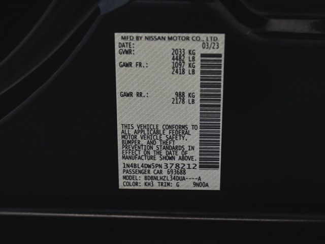 2023 Nissan Altima 2.5 SV - 22934786 - 12