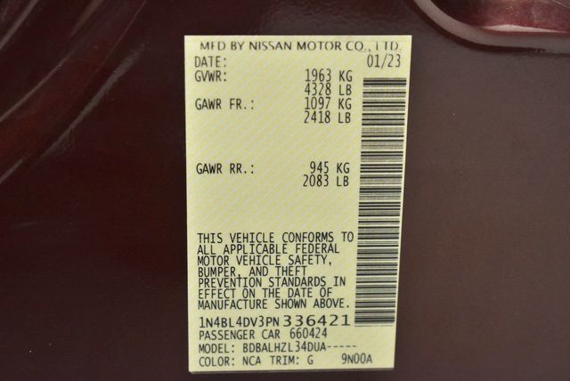 2023 Nissan Altima 2.5 SV Sedan - 22999137 - 39