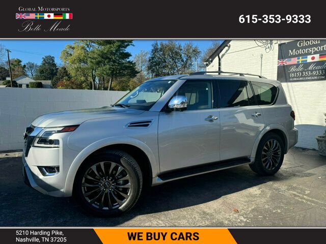 2023 Nissan Armada MSRP$70630/RWD/Platinum/AdaptiveCruiseControl/BlindSpotMonitor - 22670988 - 0