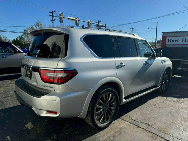 2023 Nissan Armada MSRP$70630/RWD/Platinum/AdaptiveCruiseControl/BlindSpotMonitor - 22670988 - 4