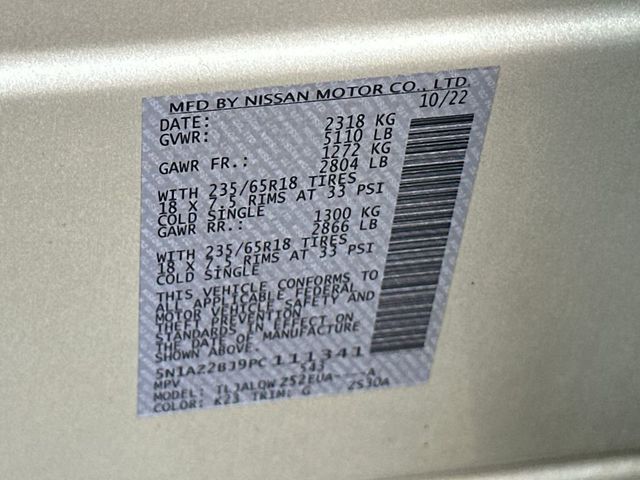 2023 Nissan Murano FWD SV - 23031786 - 21