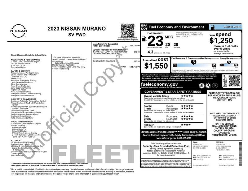 2023 Nissan Murano FWD SV - 23031786 - 5