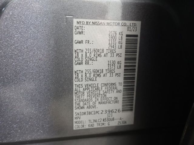 2023 Nissan Pathfinder SV 4WD - 22978630 - 52