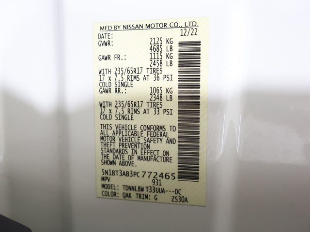 2023 Nissan Rogue AWD S - 23017700 - 45