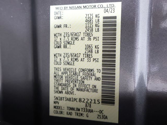 2023 Nissan Rogue AWD S - 23067652 - 44