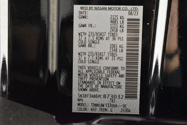 2023 Nissan Rogue AWD S - 22999598 - 35