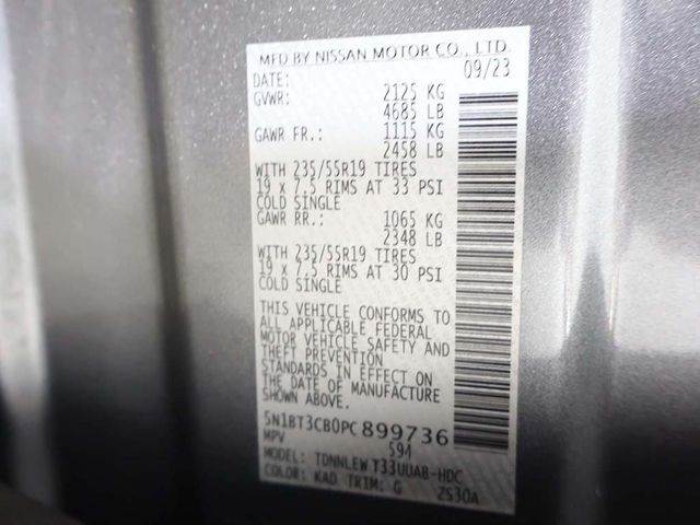 2023 Nissan Rogue AWD SL - 22981500 - 56