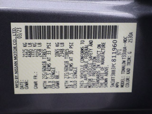 2023 Nissan Rogue AWD SV - 22961044 - 47