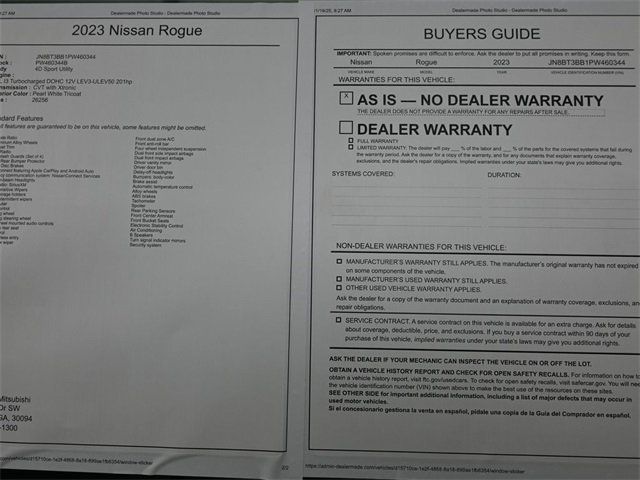 2023 Nissan Rogue AWD SV - 22985264 - 7