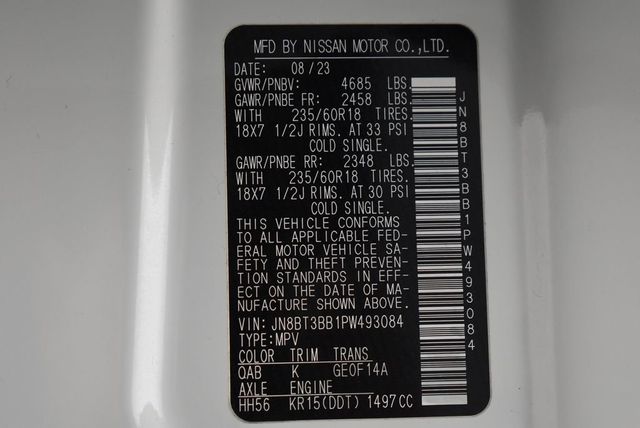 2023 Nissan Rogue AWD SV - 22931672 - 41