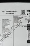 2023 Nissan Rogue FWD Platinum - 22979698 - 51