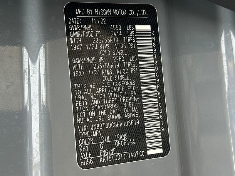 2023 Nissan Rogue Platinum - 22999841 - 22