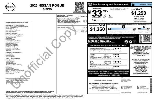 2023 Nissan Rogue S - 23064950 - 42