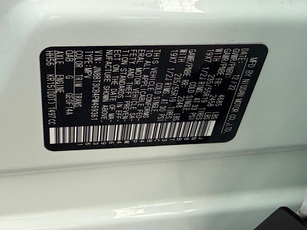 2023 Nissan Rogue SL AWD - 22982901 - 45