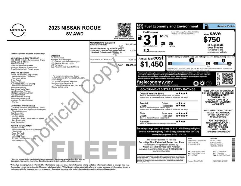 2023 Nissan Rogue SV - 22929213 - 5