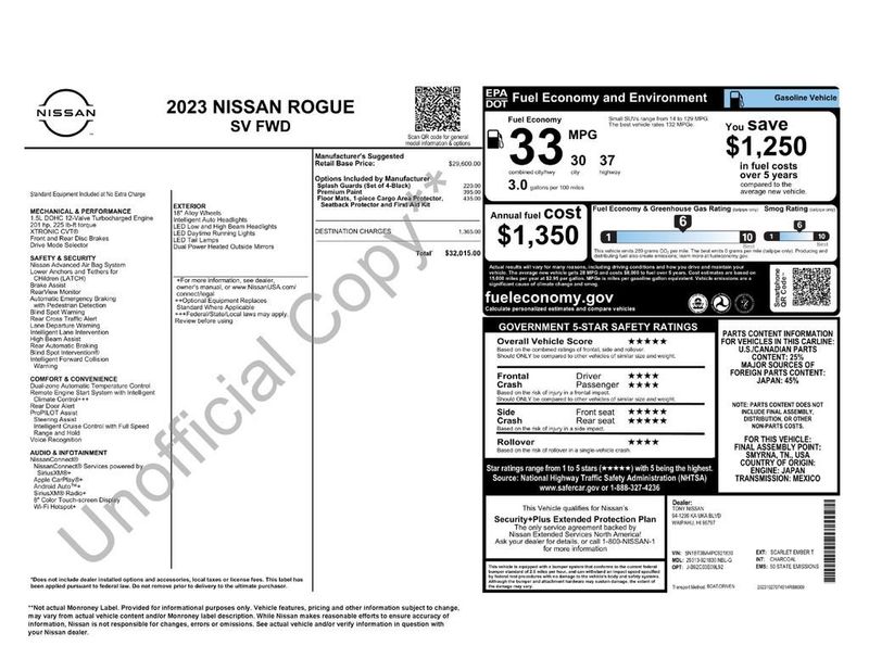 2023 Nissan Rogue SV - 22999840 - 5