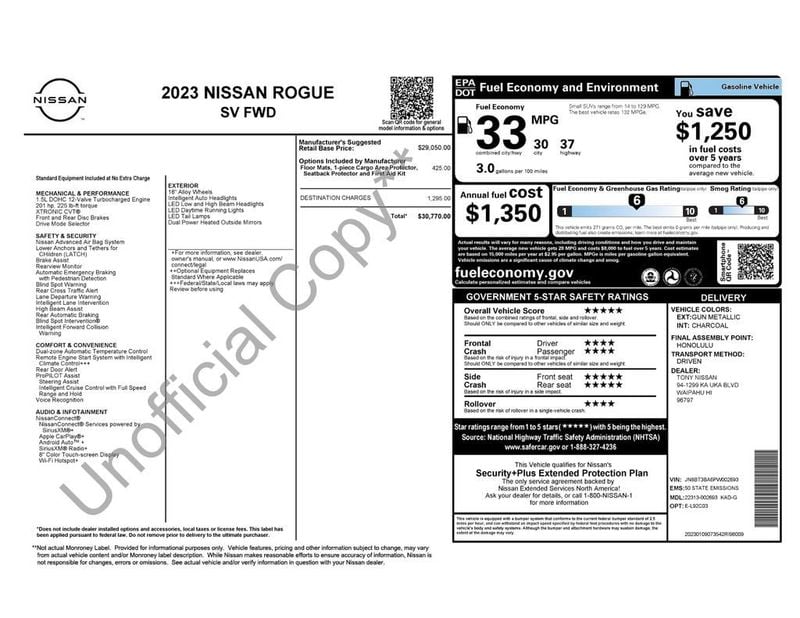 2023 Nissan Rogue SV - 23039615 - 5