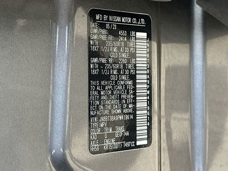 2023 Nissan Rogue SV - 23041861 - 22